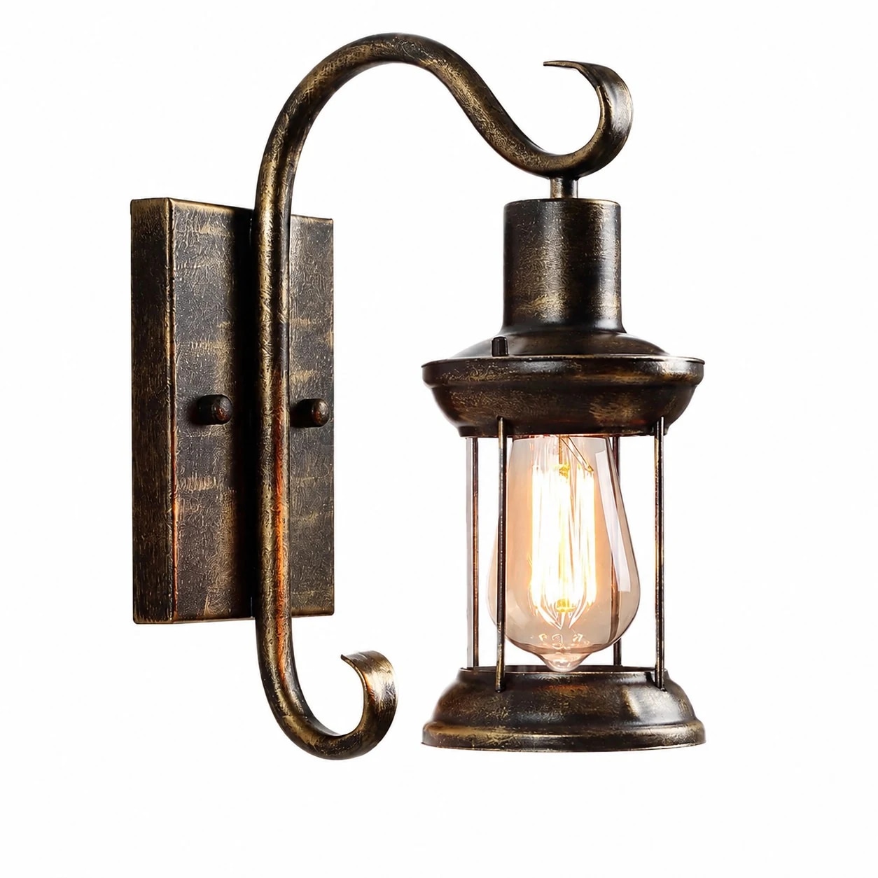 Antique Bronze wall lantern variant