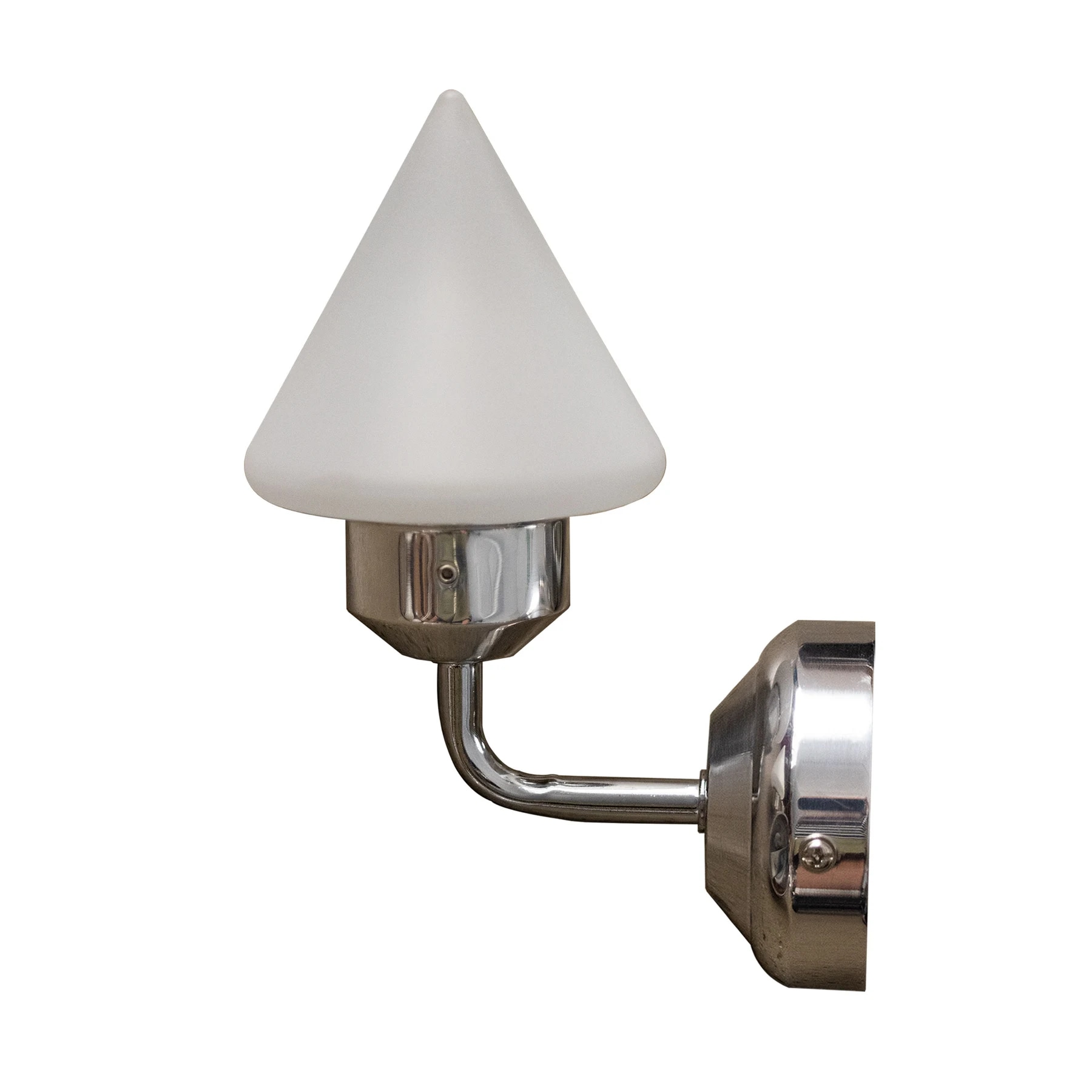 Frosted glass shade option