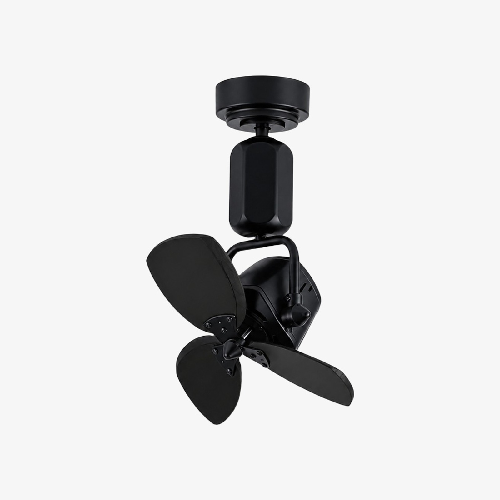 Black compact fan style